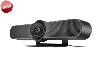 Logitech MeetUp | Cámara de videoconferencia para salas pequeñas