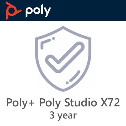 HP Poly+ Poly Studio X72 | 3 Year HP Poly+ Poly Studio X72 | 3 Year