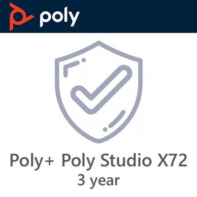 HP Poly+ Poly Studio X72 | 3 Year