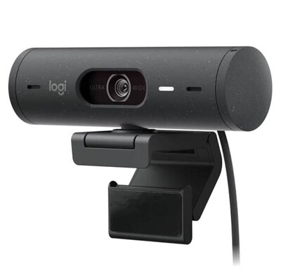 Logitech Brio 505 | Cámara USB-C Full HD Empresarial | Color Grafito | 90°
