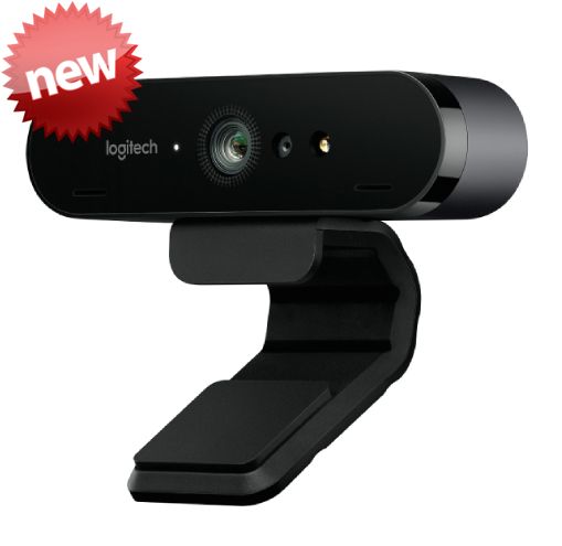 Logitech Brio 4K | Cámara USB-C 4K Premium Empresarial | Color Grafito | 90°