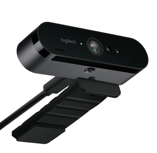 Logitech Brio 4K | Cámara USB-A 4K Premium Empresarial | Color Grafito | 90°