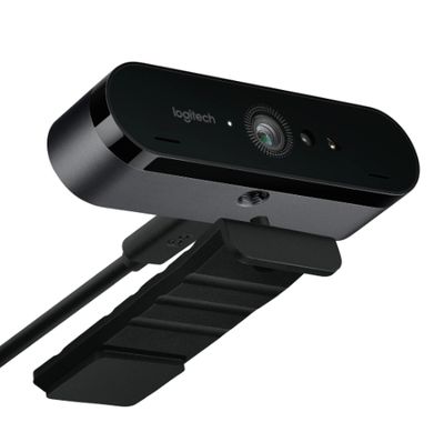 Logitech Brio 4K | Cámara USB-A 4K Premium Empresarial | Color Grafito | 90°