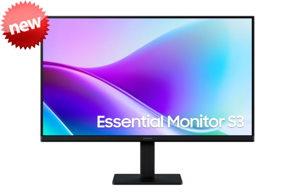 Monitor Plano Samsung Essential S3 Full HD | 24" | 120 Hz | 5 ms