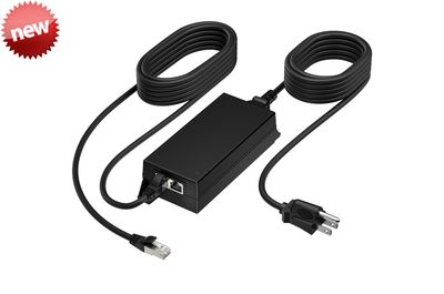 Poly PoE++ 65W 2.5G | Adapter with 3.66m CAT6A Cable and Power Cord