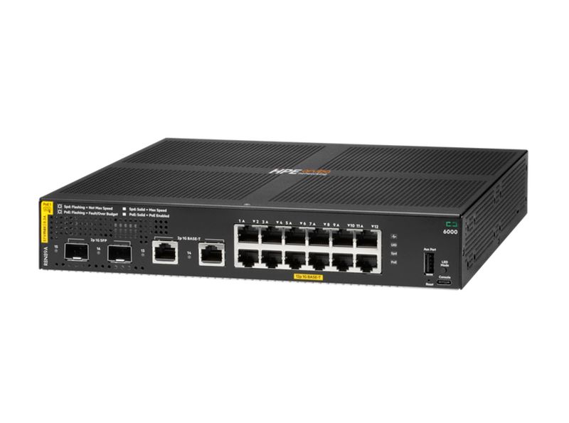HPE Aruba 6000 Switch | 12p 4SFP