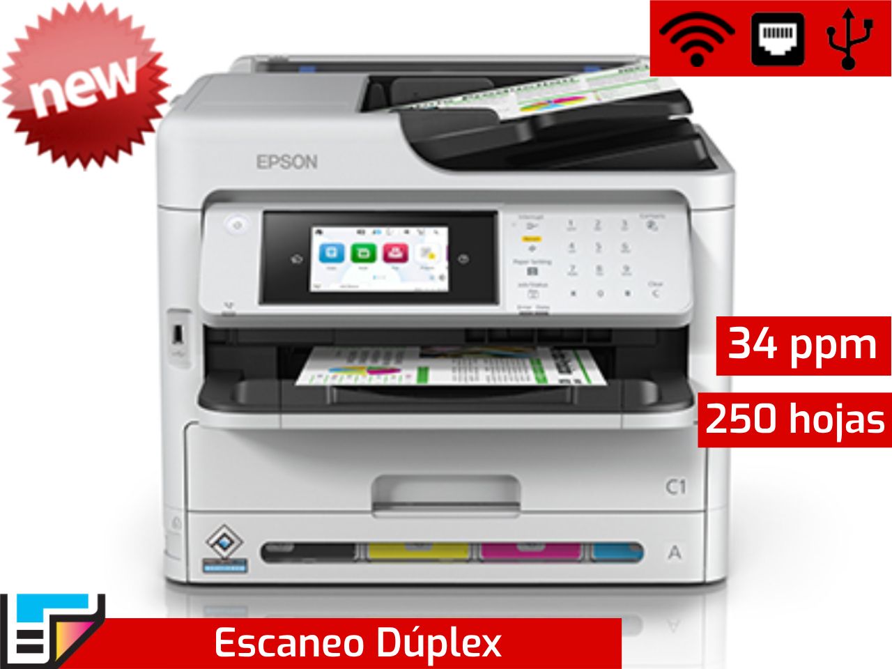 Epson WorkForce Pro WF-C5890 | Impresora multifunción