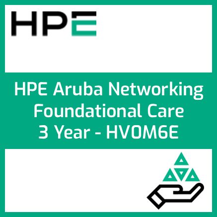 HPE Aruba Networking Foundation Care 3 Year | NBD Exch 6100 48G CL4 Switch SVC