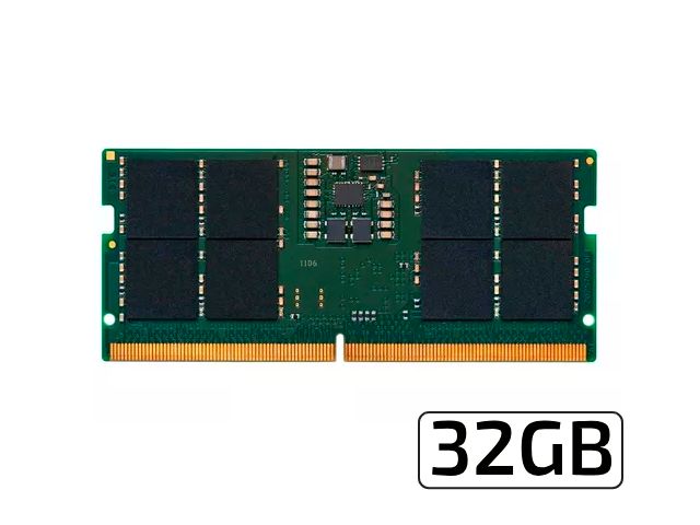 Kingston Memory DDR5 | 32GB - 5600MHz - SO-DIMM - 262p