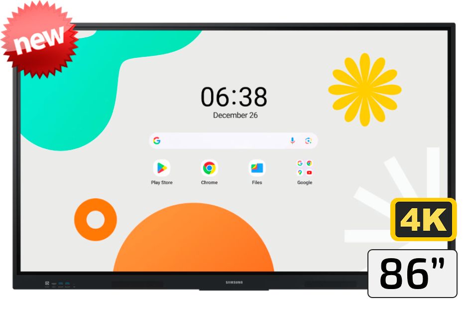 Samsung Pantalla Interactiva WAF | 4K | 86"