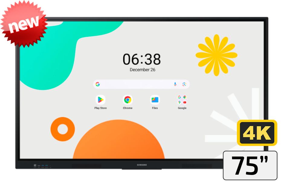 Samsung Pantalla Interactiva WAF | 4K | 75"