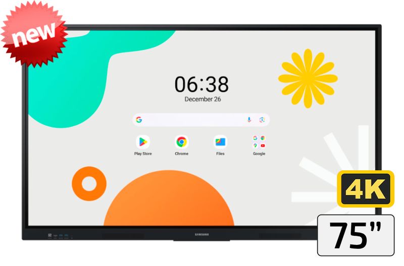Samsung Pantalla Interactiva WAF | 4K | 75"