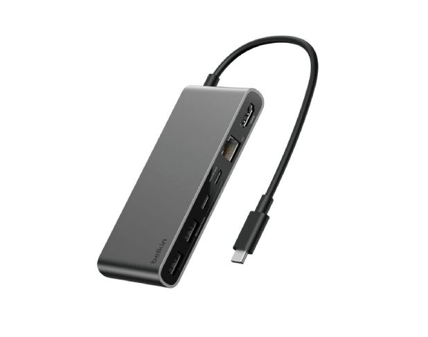 Belkin 8-Port USB-C Hub with 2.5Gb Ethernet | Adaptador multipuerto
