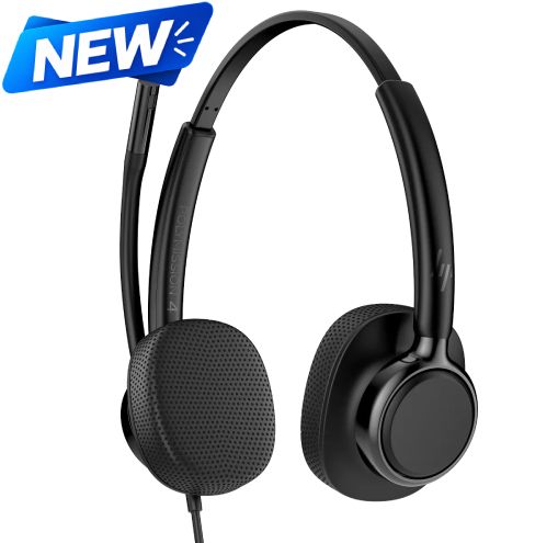 HP Poly Mission 425 Stereo | USB Wired Headset HP Poly Mission 425 Stereo | USB Wired Headset