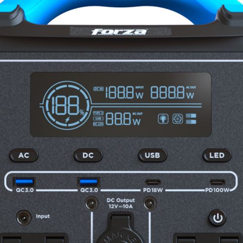 Forza Generador eléctrico de baterías LMFP de 700W