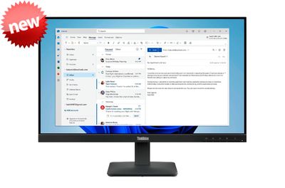 Monitor Lenovo ThinkVision S24-4e Monitor | WLED | 23.8" | 100 Hz | 4 ms Monitor Lenovo ThinkVision S24-4e Monitor | WLED | 23.8" | 100 Hz | 4 ms