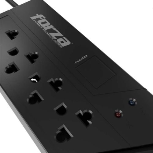 Forza FVR-1012 Estabilizador | 1000VA/500W | 4 salidas AC 220V