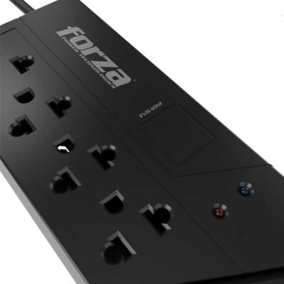 Forza FVR-1012 Estabilizador | 1000VA/500W | 4 salidas AC 220V