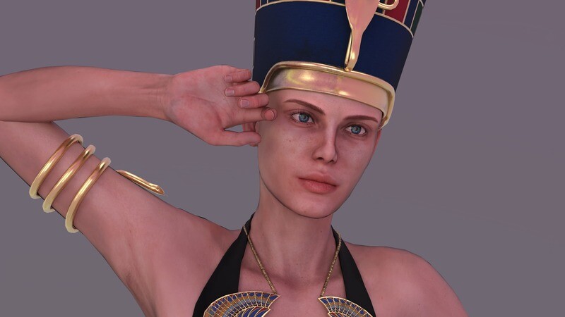 Custom Character Rigged for Unity/Unreal