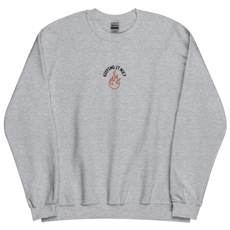 Keeping it Holy Crew Neck Sweatshirt