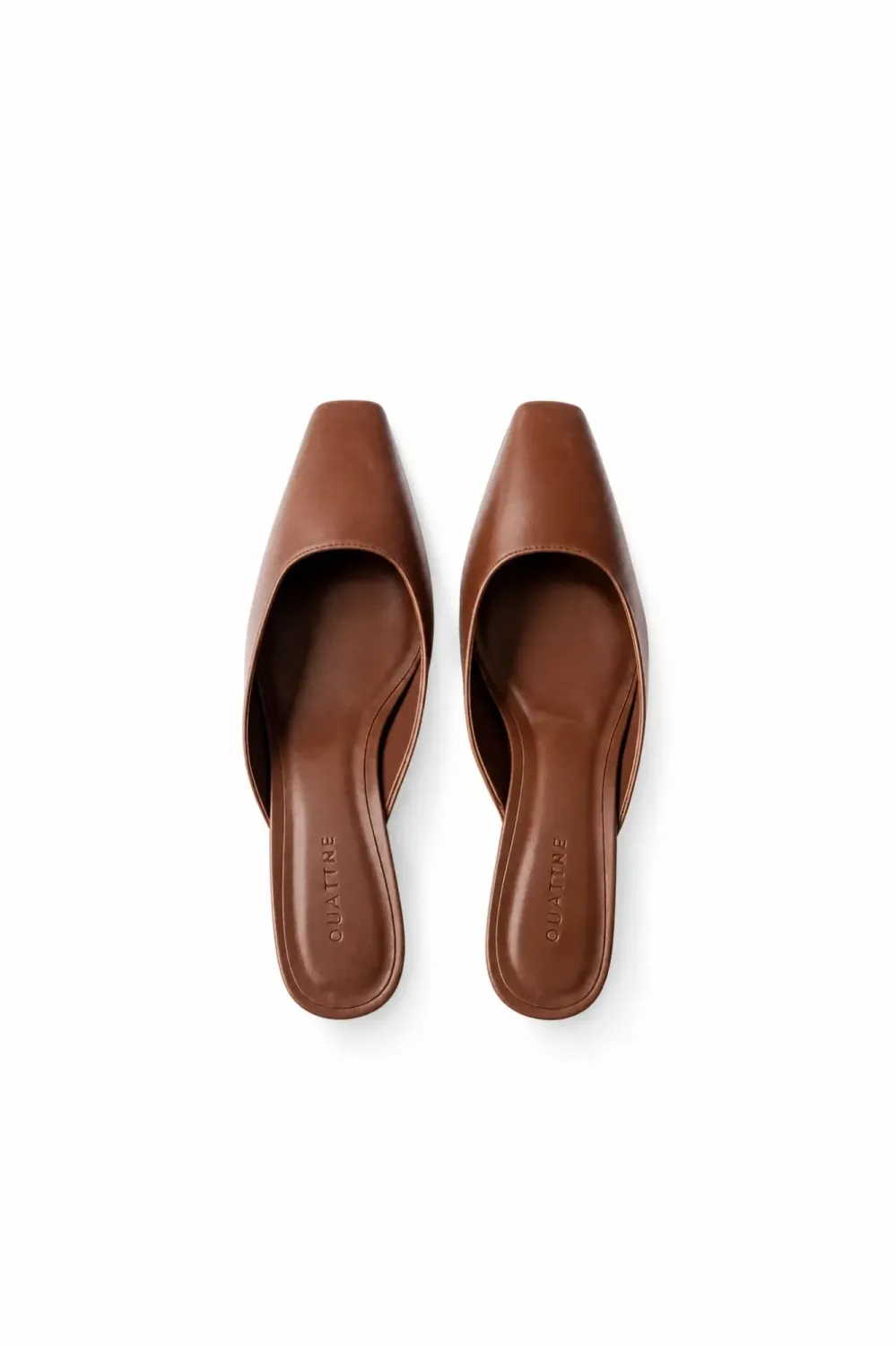 Heidi Pointed-Toe Mule | Brown