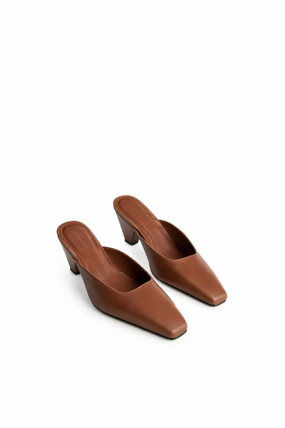 Heidi Pointed-Toe Mule | Brown
