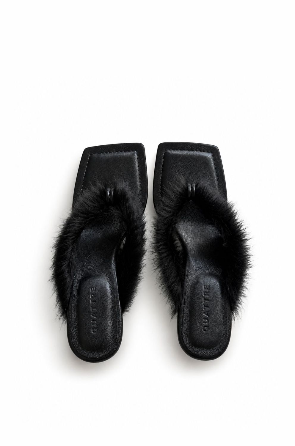 Alva Shearling Clog | Black