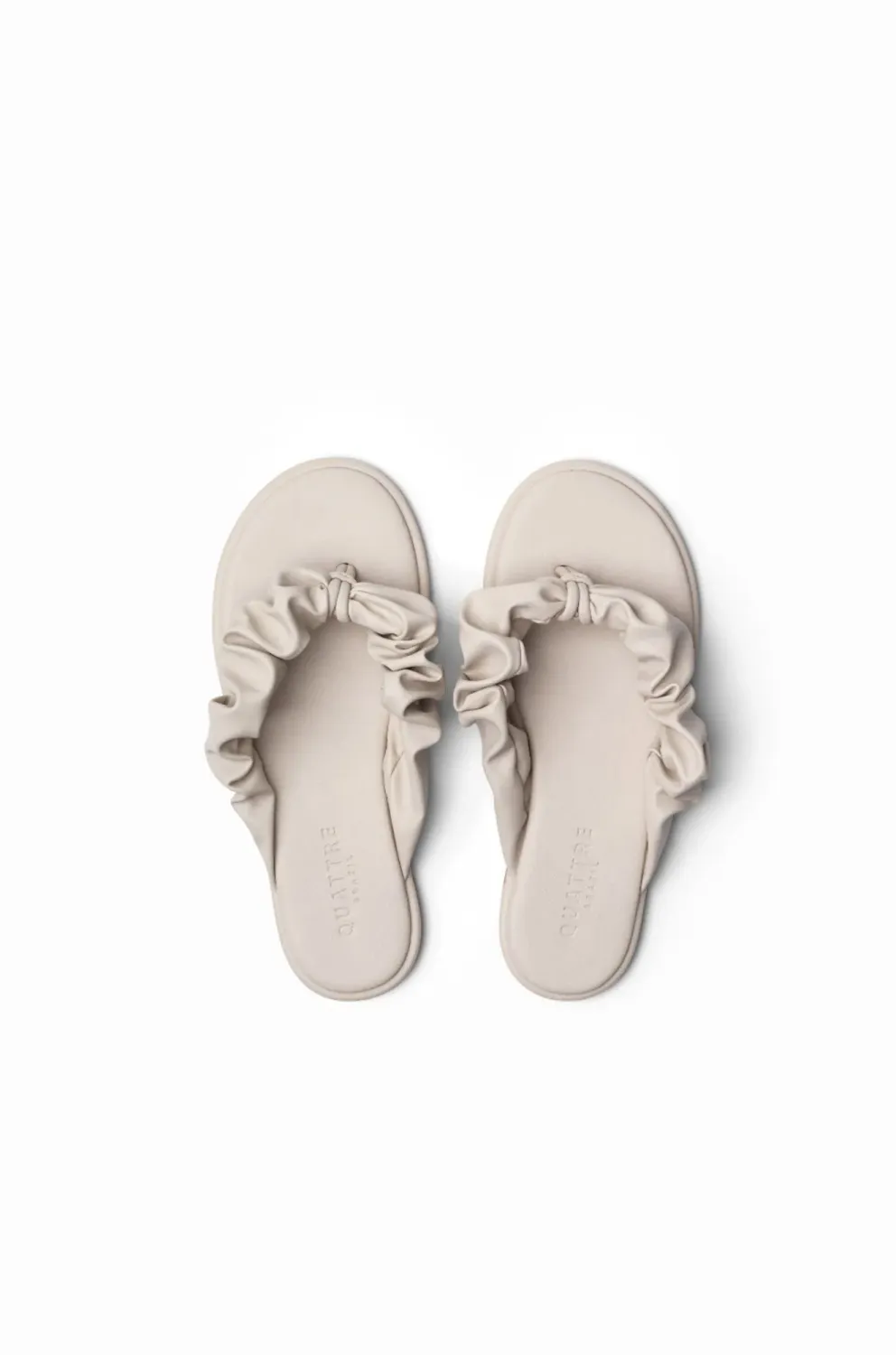 Capri Flat Sandal | Off White