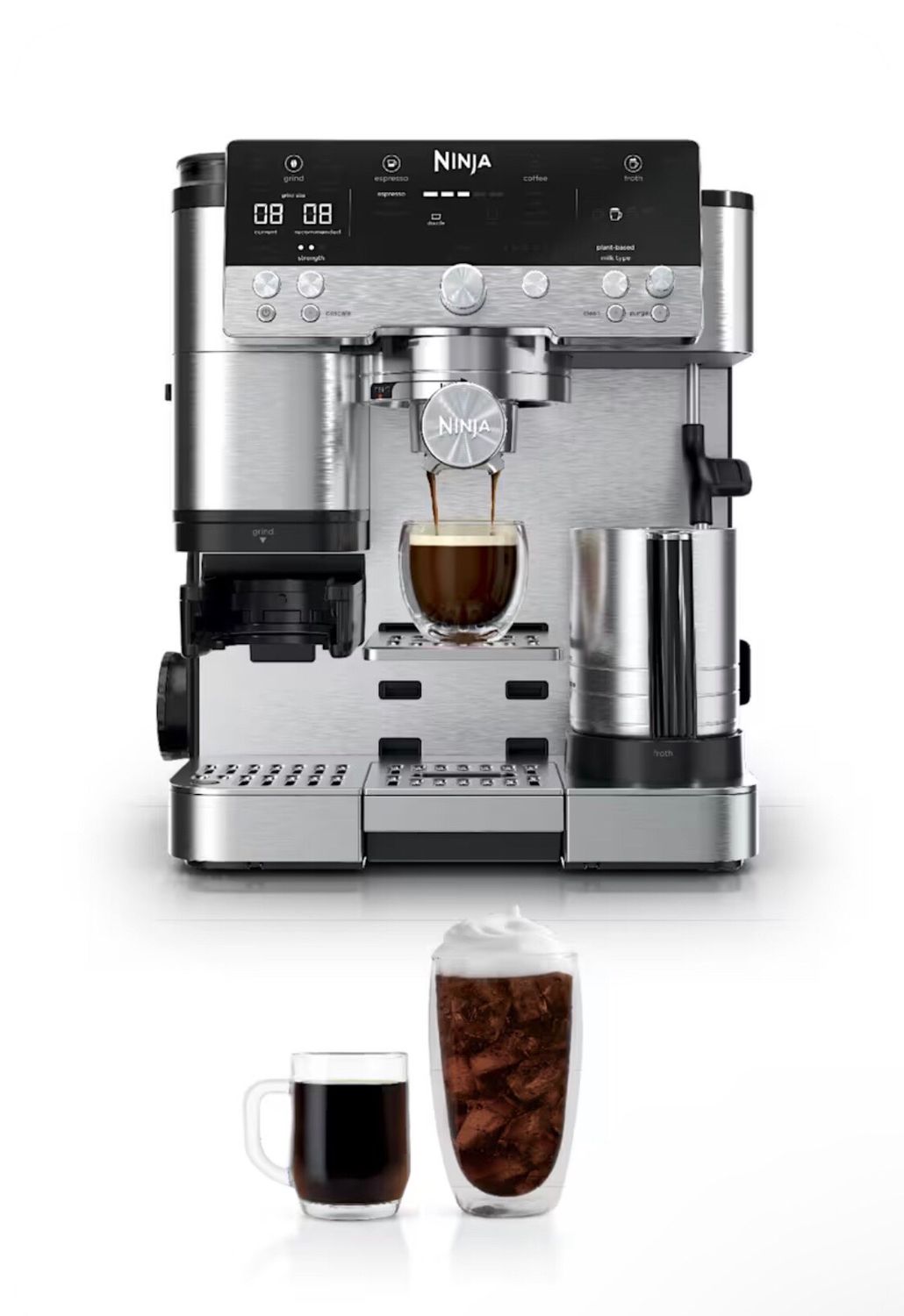 Cafetera de espresso, café filtrado y cold brew serie Ninja Luxe™ Café Premier