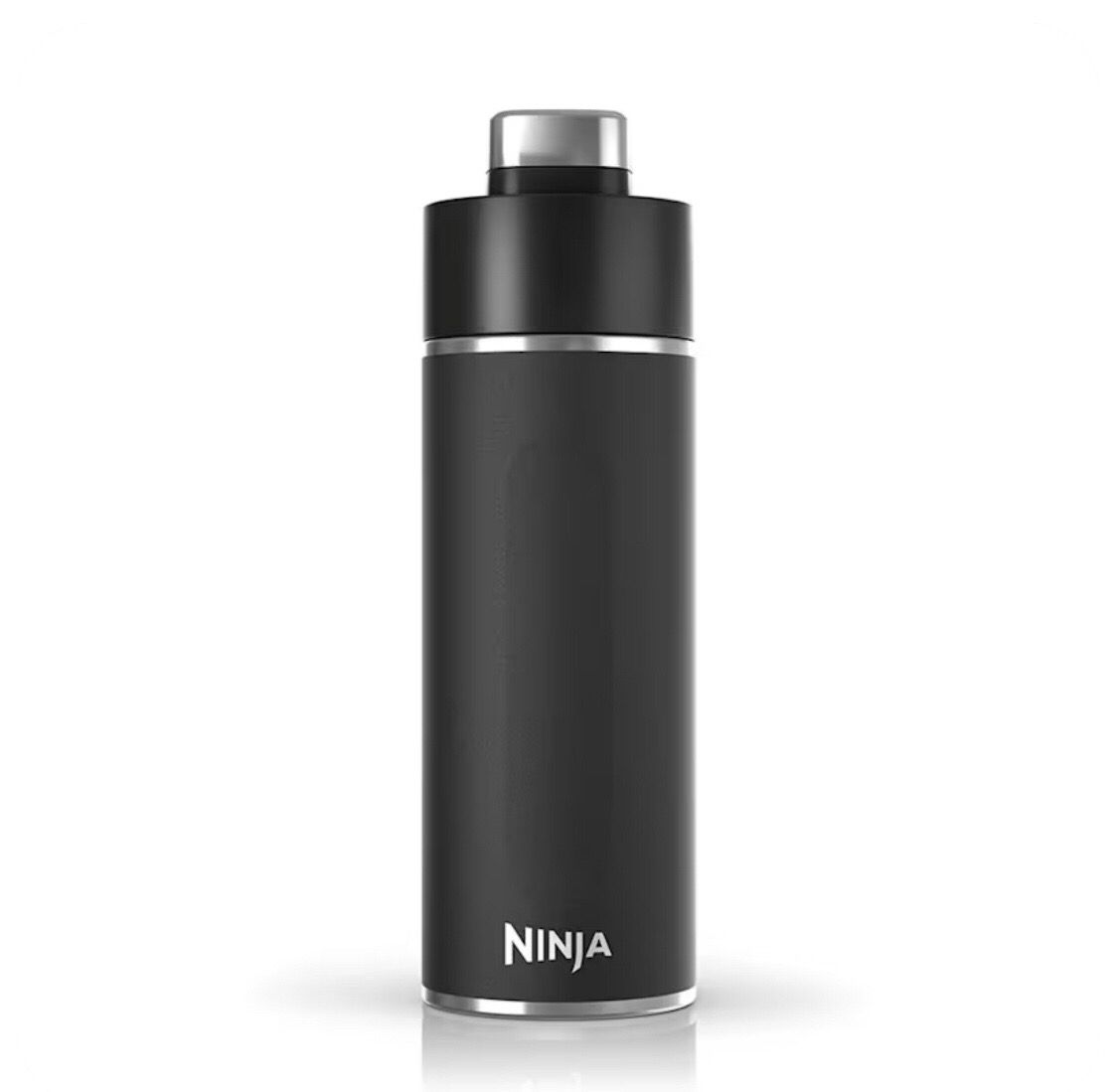 Ninja Thirsti™ de 18 oz Botella de viaje, negro ónix