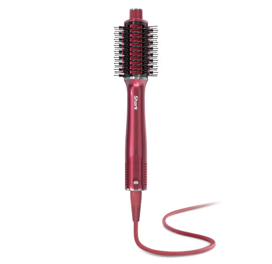 Shark® Glossi™ Herramienta 2 en 1 de Secado y Alisado con Aire y Cerámica, Raspberry