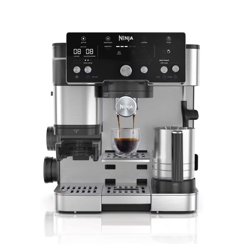 Cafetera Ninja Luxe™ para Espresso y Termo de café Ninja Sip Perfect™ Combo