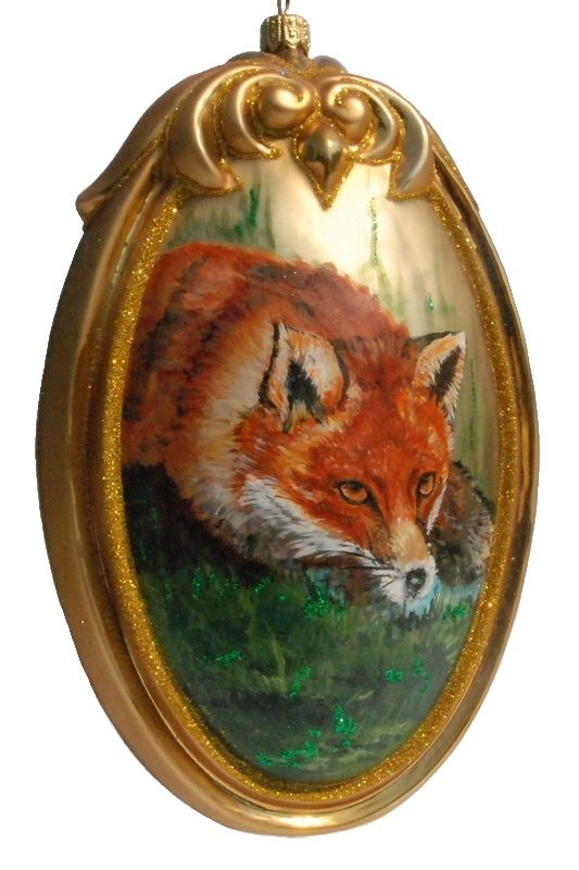 Obraz na bombce - medalion -  Portret lisa