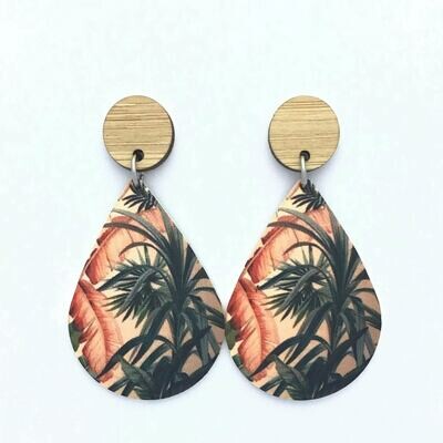 Tropical Sunset Teardrop Dangles Tropical Sunset Teardrop Dangles