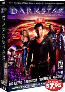 DARKSTAR The Interactive Movie - 2 Dual-Density DVDs