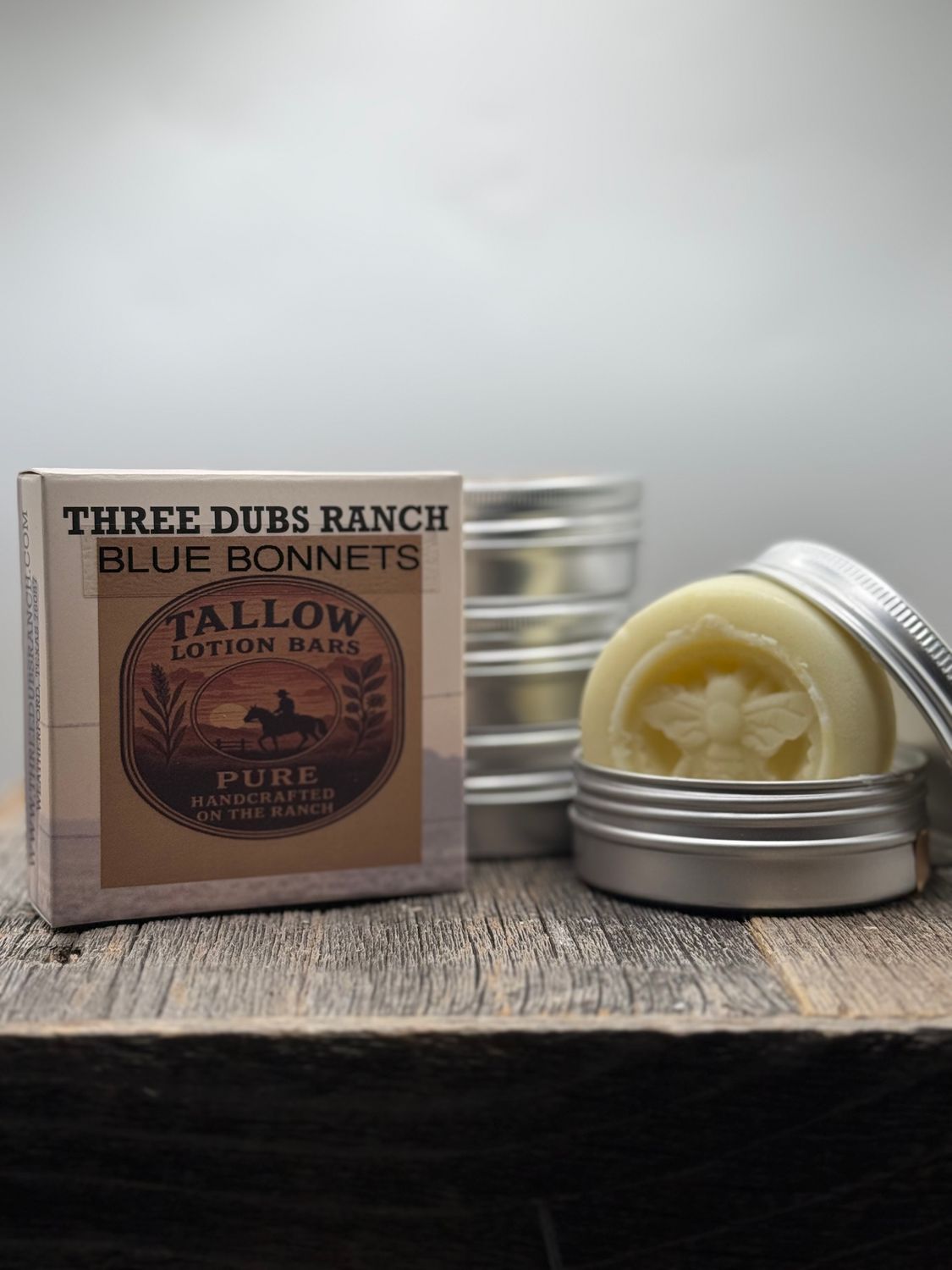 Tallow Lotion Bars: Bluebonnets Wild Flowers