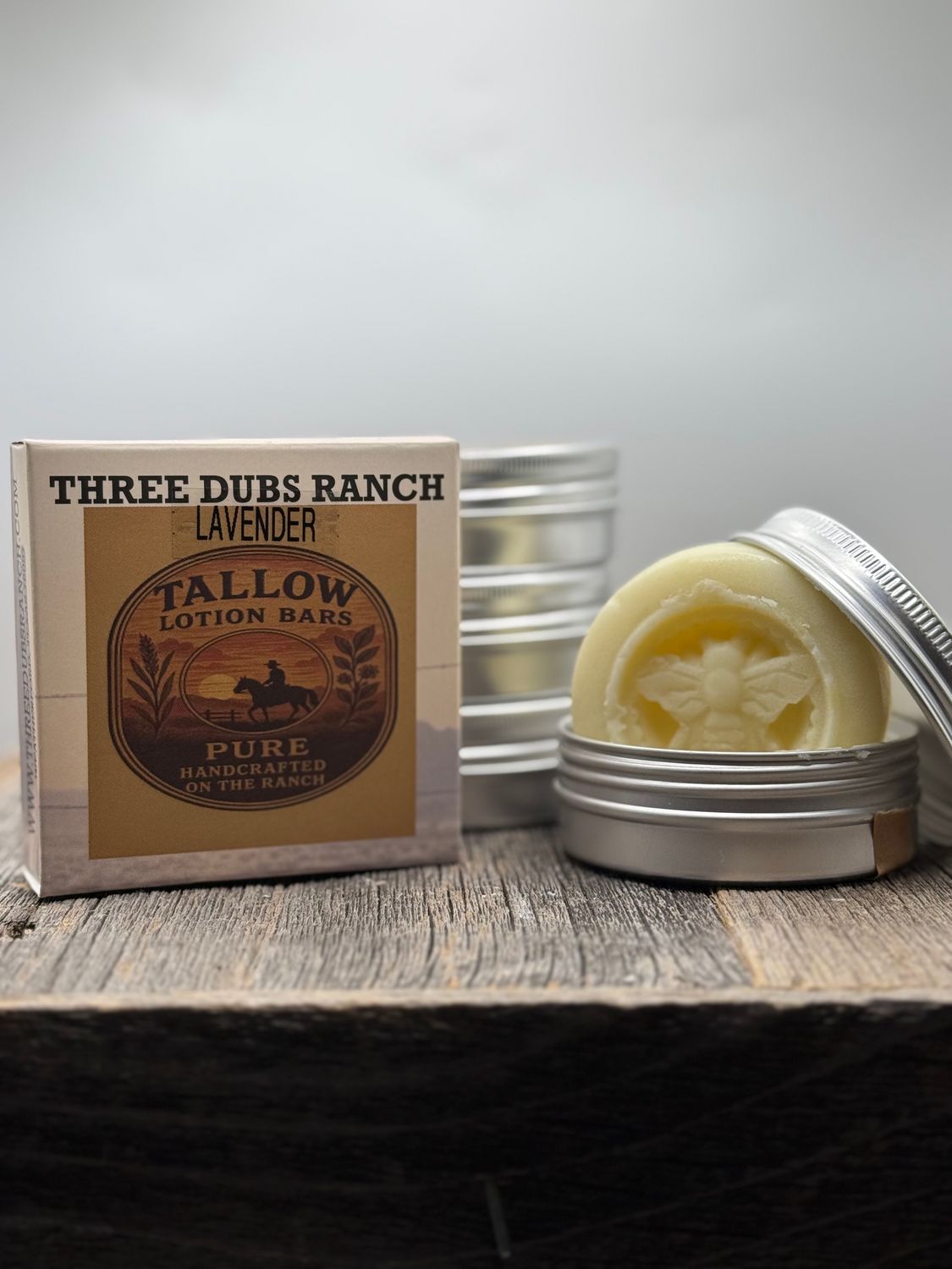Tallow Lotion Bars: Lavender