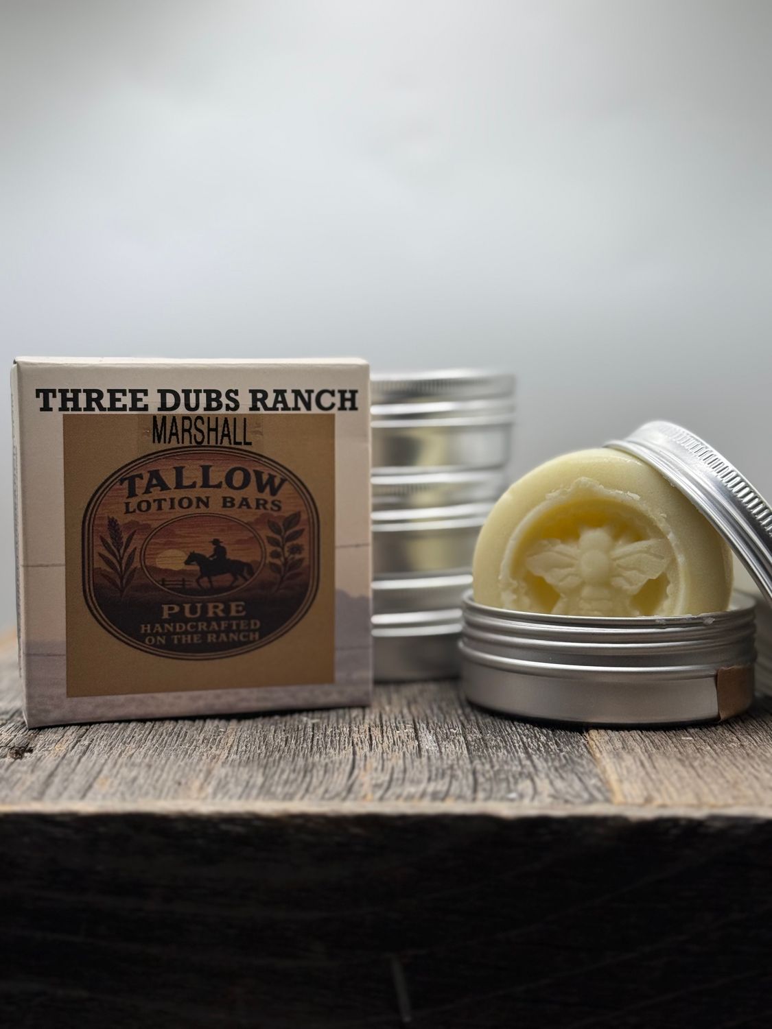 Tallow Lotion Bars: Marshall