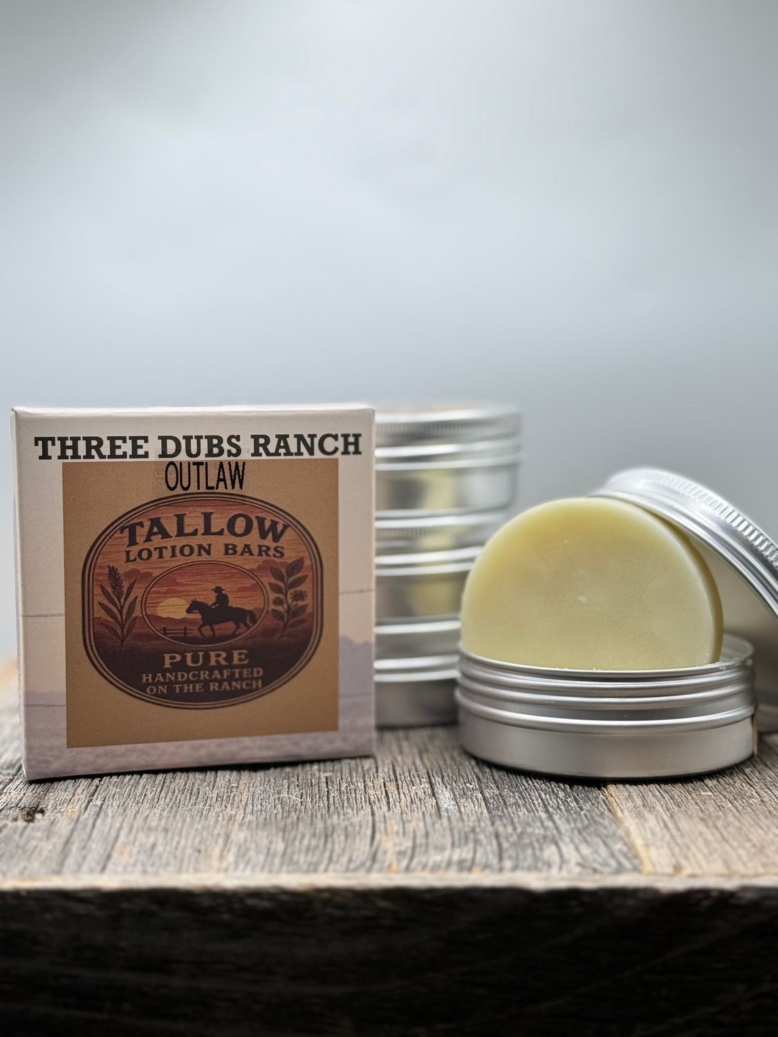 Tallow Lotion Bars: OUTLAW