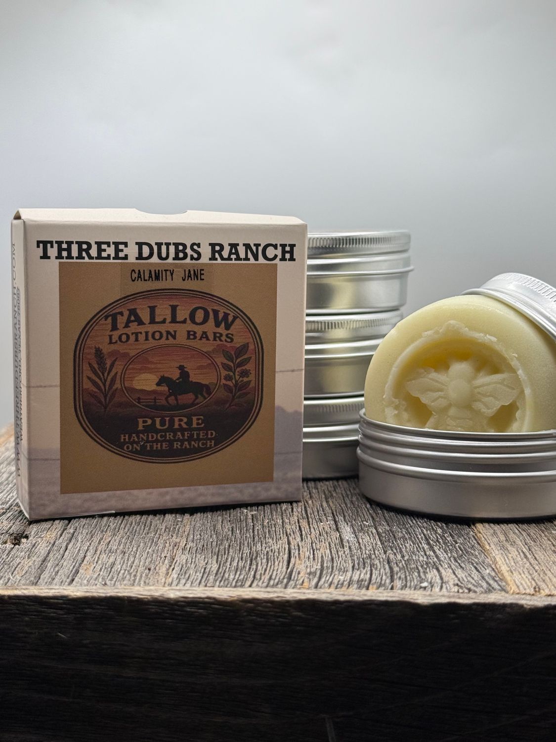 Tallow Lotion Bars: Calamity Jane