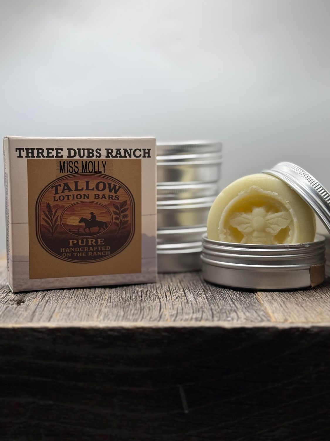 Tallow Lotion Bars: Miss Molly
