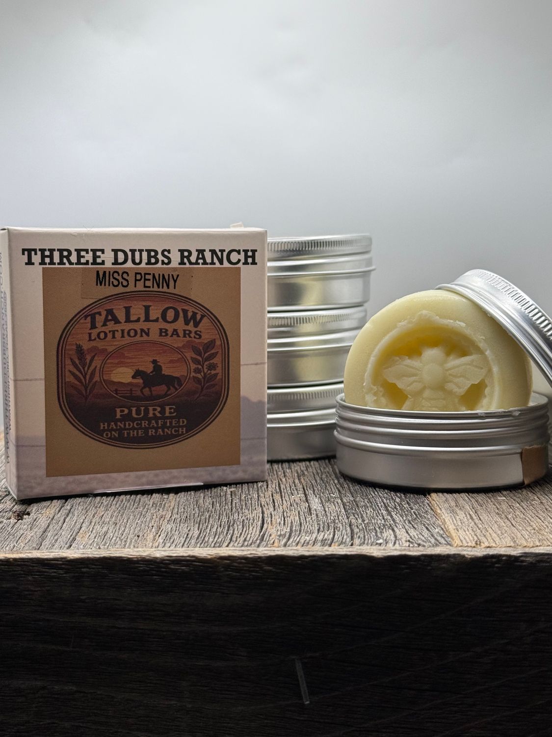 Tallow Lotion Bars: Miss Penny