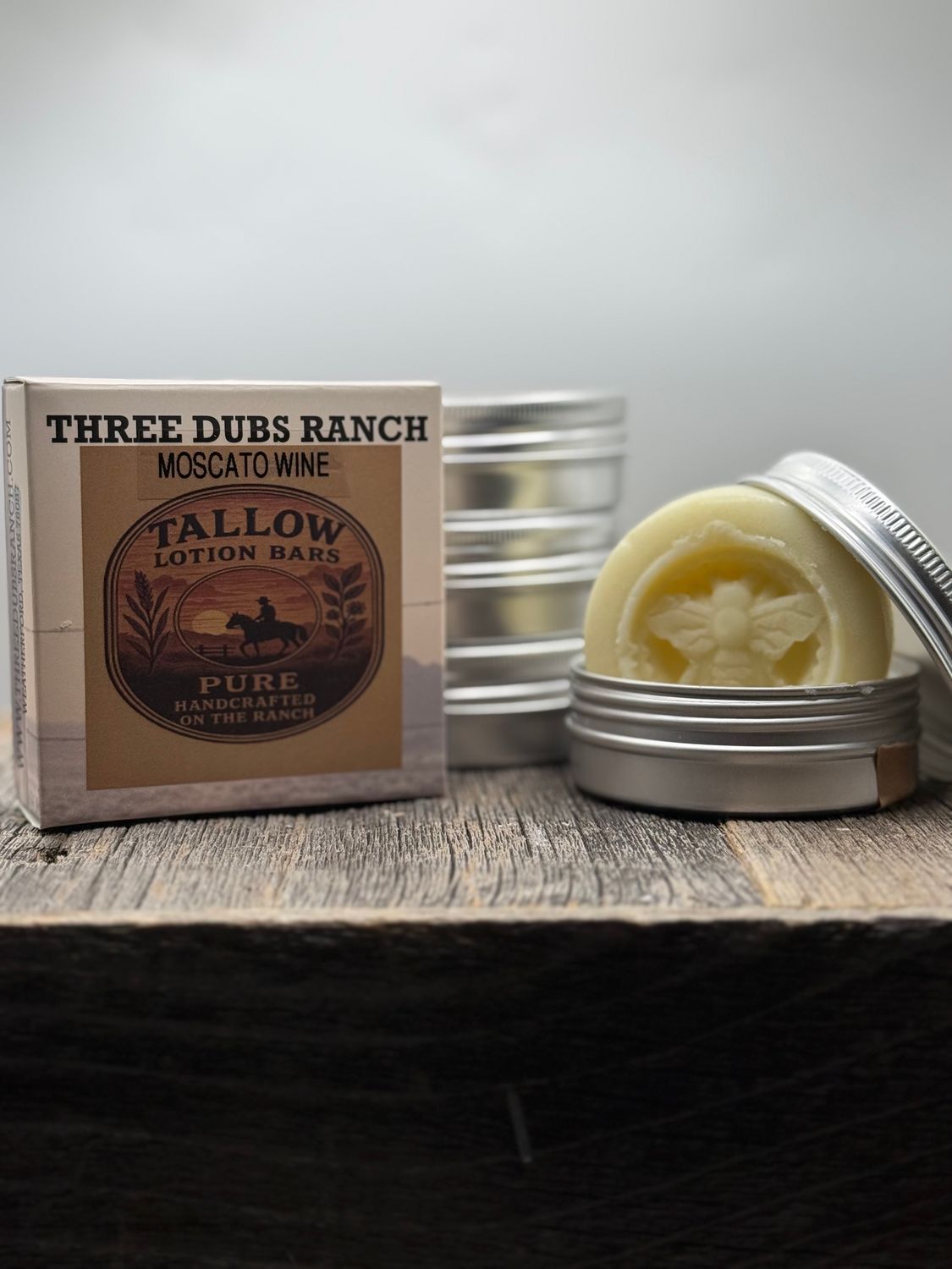 Tallow Lotion Bars: Moscato