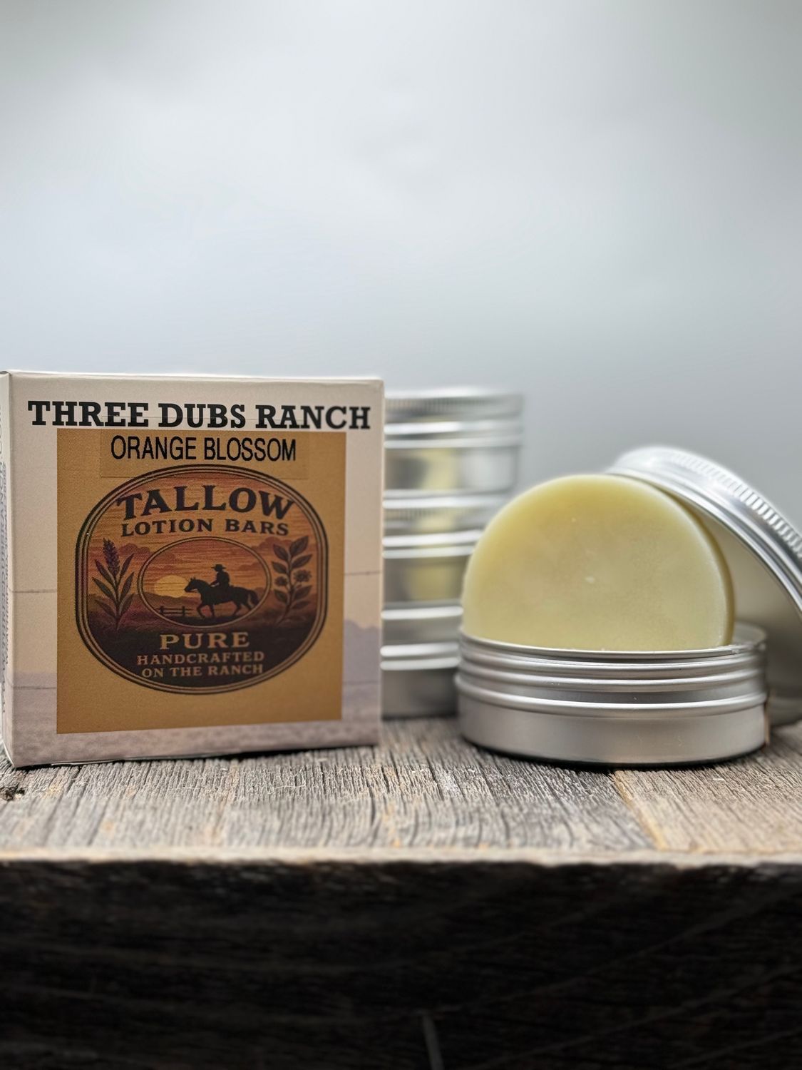 Tallow Lotion Bars: Orange Blossom