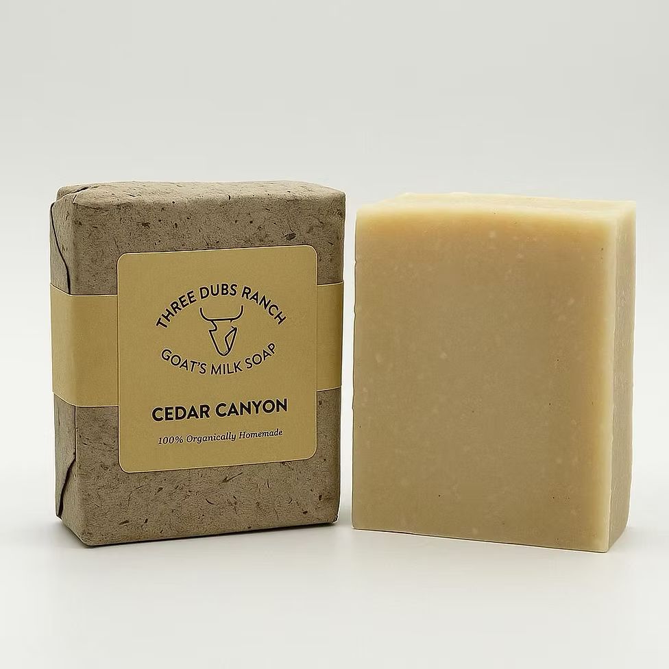 Soap-Cedar Canyon: Cedar, Patchouli &amp; Eucalyptus 3.25 oz scented soap bars