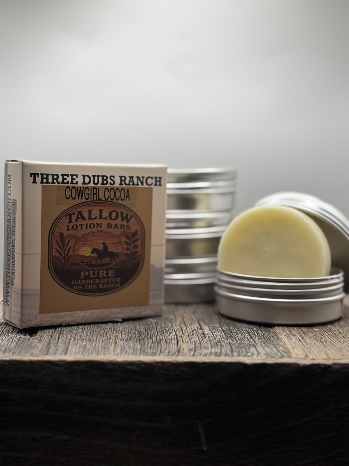 Tallow Lotion Bars: COWGIRL COCOA