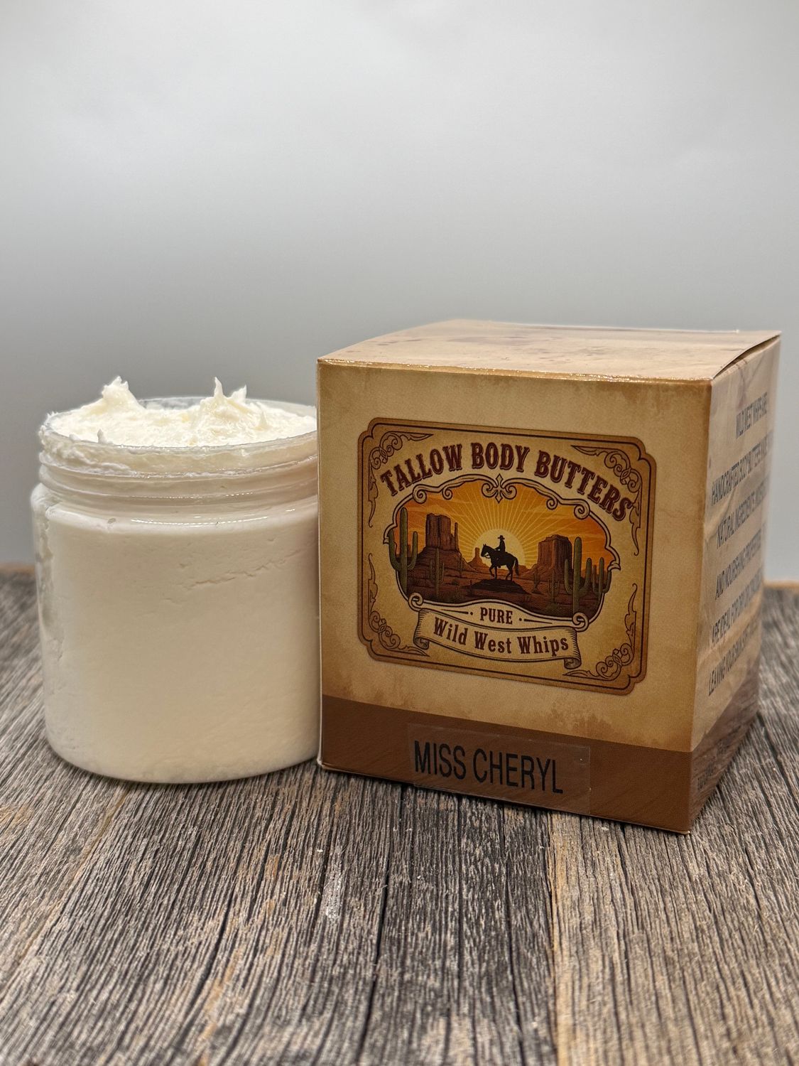 WWW MISS CHERYL Wild West Whips Tallow Body Butter (Orange &amp; Bergamot)
