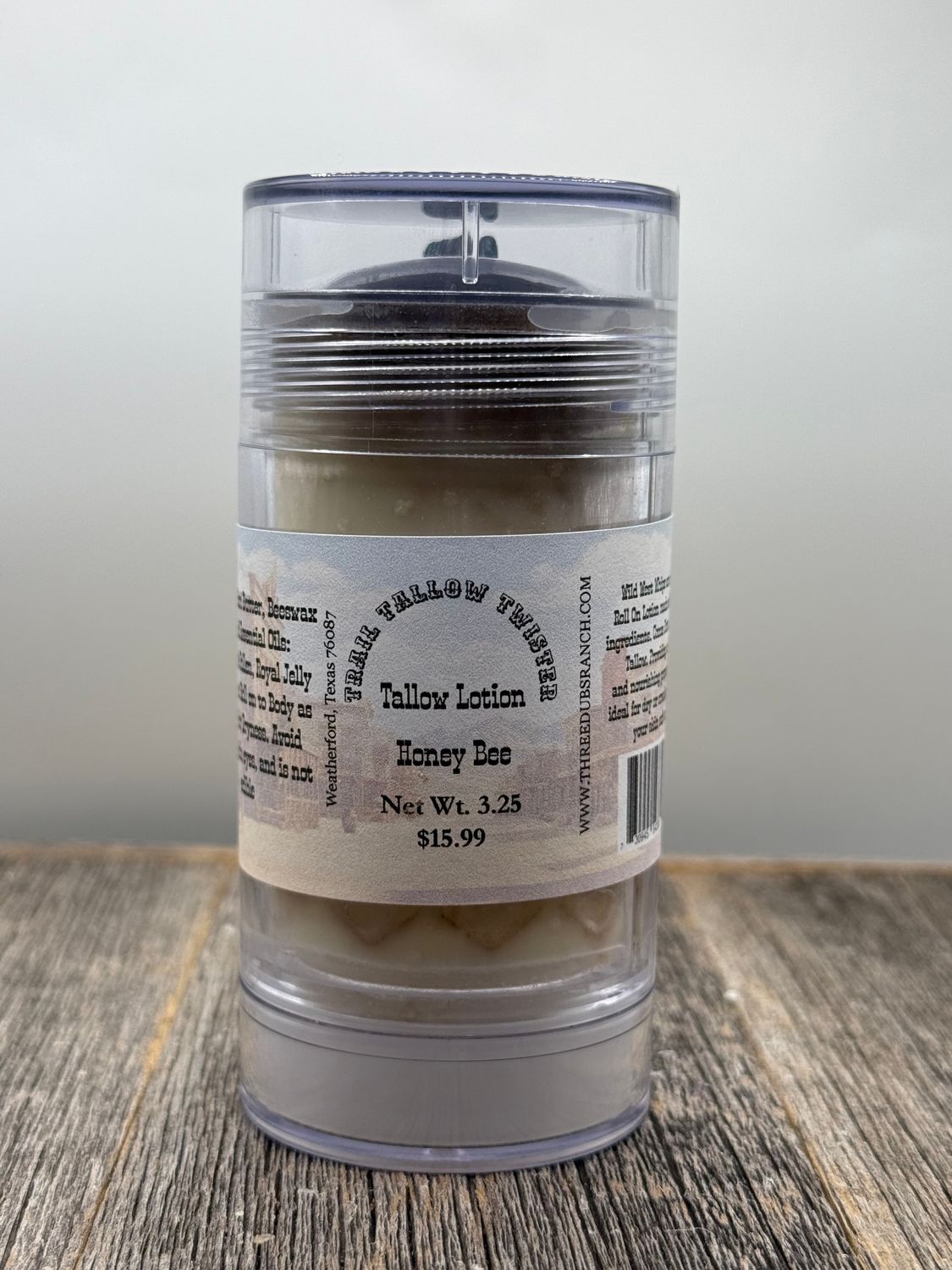 Tallow Twister Lotions: HONEY BEE