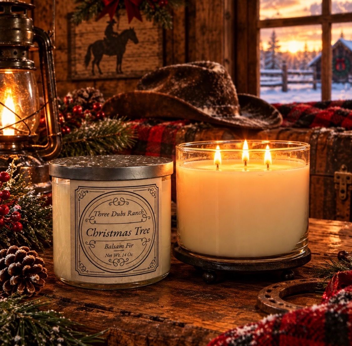 Candle Christmas Tree