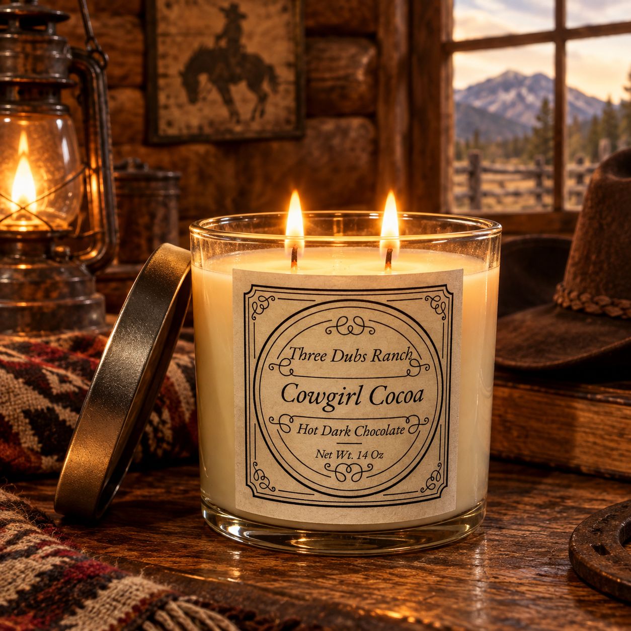 Candle Cowgirl Cocoa